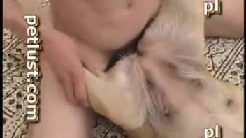 Hot pale bitch truly adores her extremely dirty master