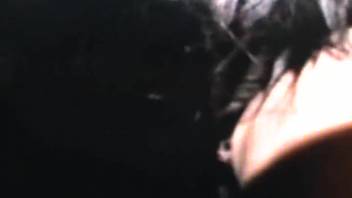 A sexy mature woman experiences a rigid beastly penis thrusting deep into her rear end