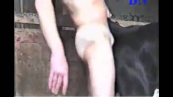 Intense vaginal stretching with men and their beasts