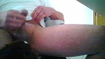 Guy has his butthole rimmed extensively by a pup