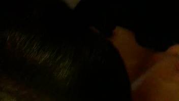 Guy with a smooth-shaven cock is about to savor some oral pleasure