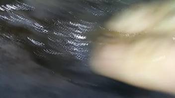 Dude fingering a mare's delicious asshole in POV