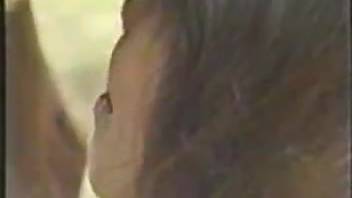 Intense vintage adult film highlighting fervent bestiality encounters