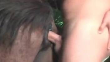 Wet hole mare getting maimed by a big-dicked Latino