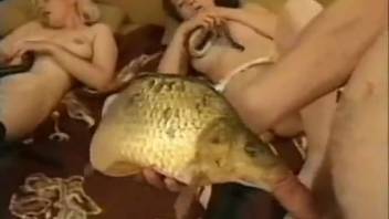 Classic bestiality bash from the past with the hottest creatures imaginable